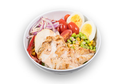 Rice Bowl with 5oz Salmon and Jasmine Rice